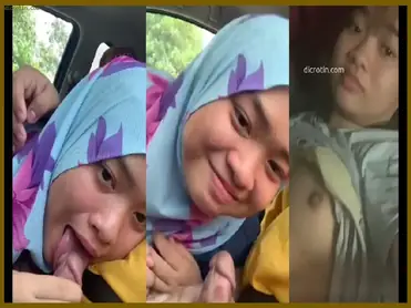 Cewek Chubby Jilbab Nyepong Di Mobil Dan Pap Bugil poster