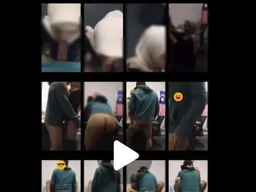 Cewek Jilbab Cantik Di Ewe Tukang Galon poster