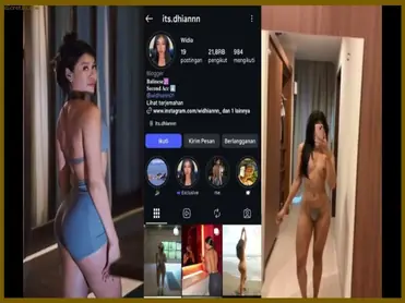 Hot Video Stape Miss Widia Selebgram Cantik poster