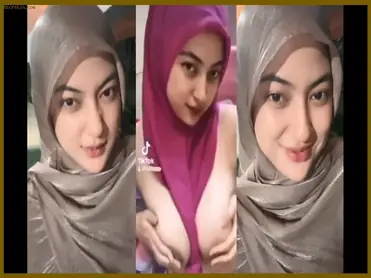 Live Miss Lala Hijab Pink Mulus Pulen poster