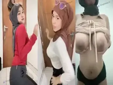 Ukhti Nazmi Hijab Cantik Live Di Kasur poster