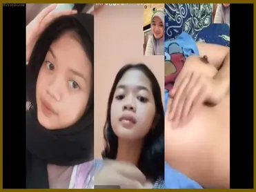 Vcs Cewek Hijab Di Livu Bulunya Lebat poster